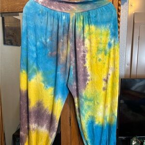 Tie dye joggers